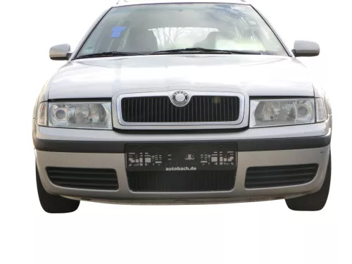 Skoda Octavia 1U Stoßstange vorne Frontstoßstange grau silber LF7T abBj.2001