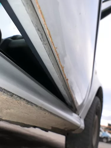 Skoda Octavia 1U Kombi  +Limo Tür vorne rechts Beifahrertür grau silber LF7T (184303)