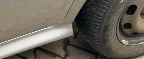 Octavia 1U5 Combi Kombi Variant Tür hinten links grau silber LF7T (184307)