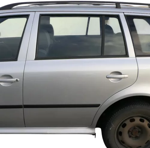 Octavia 1U5 Combi Kombi Variant Tür hinten links grau silber LF7T