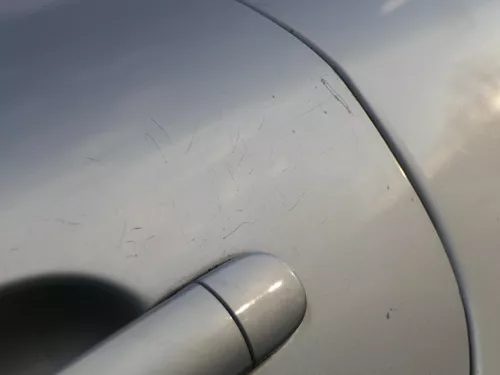 Octavia 1U5 Combi Kombi Variant Tür hinten links grau silber LF7T (184307)