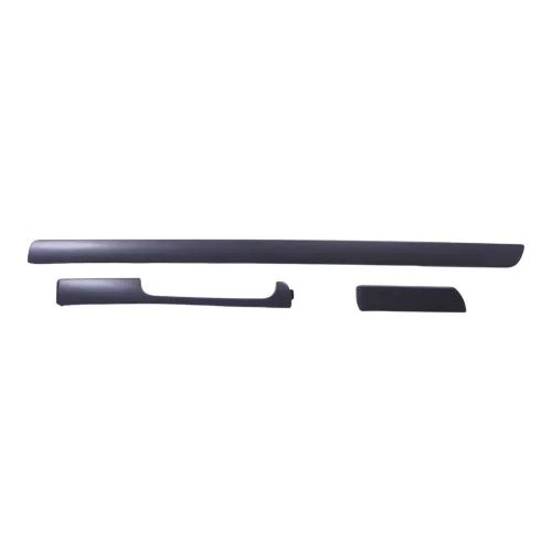 VW Golf 5 1K Verkleidung Abdeckung Dekor links + rechts -anthrazit-metallic grau (184332)