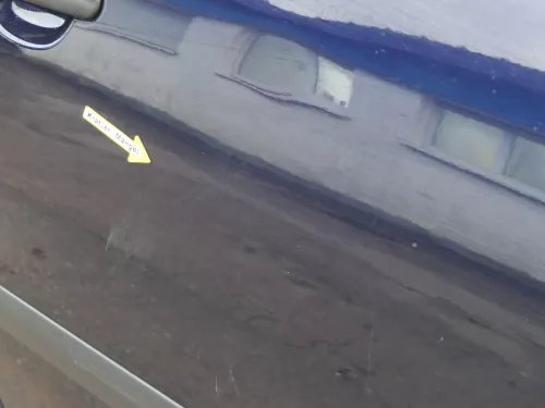 Seat Ibiza 6L Tür Beifahrertür 2/3-Türer vorne rechts blau LW5U ohne Anbauteile (184389)