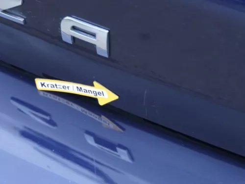 Ibiza 6L Heckklappe Klappe hinten Kofferraumklappe blau LW5U - ohne Spoiler (184391)