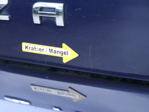 Ibiza 6L Heckklappe Klappe hinten Kofferraumklappe blau LW5U - ohne Spoiler (184391)