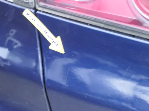 Ibiza 6L Heckklappe Klappe hinten Kofferraumklappe blau LW5U - ohne Spoiler (184391)