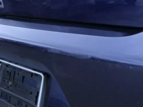 Seat Ibiza 6L Stoßstange Heckstoßstange hinten blau LW5U Facelift (184392)