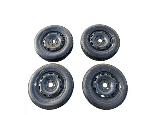 4x Skoda Fabia Felgen Reifen 165/70 R14 81T Winterreifen M&S 5jx14H2 ET35 6mm