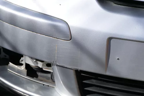 VW Golf 5 1K V Stoßstange vorne Frontoßstange Stoßfänger silber LA7W (184413)