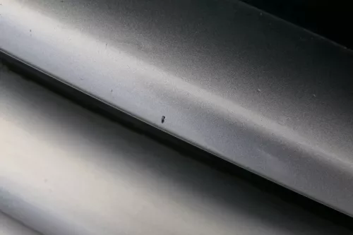 VW Golf 5 Grill Kühlergrill VW Zeichen Logo grau silber LA7W (184416)