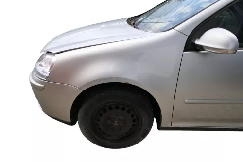 VW Golf 5 V 1K Kotflügel vorne links silber LA7W reflexsilber       Rost