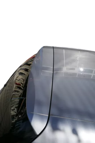 VW Golf 5 V Heckklappe hinten Kofferraumklappe + Scheibe grau silber LA7W (184427)