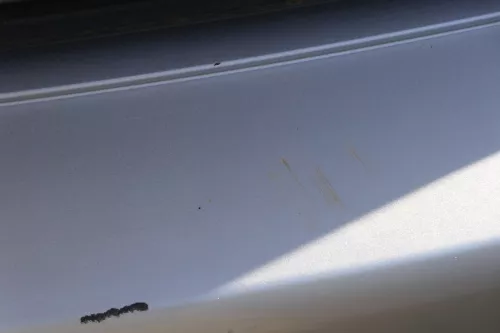 VW Golf 5 1K Limousine Stoßstange hinten Heckstoßstange silber grau LA7W (184428)