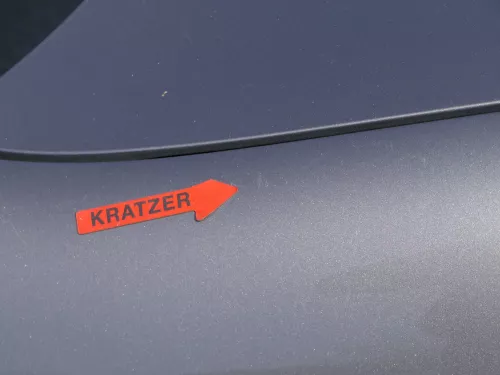 VW Golf 5 V 1K Kotflügel vorne rechts grau LA7T (184446)