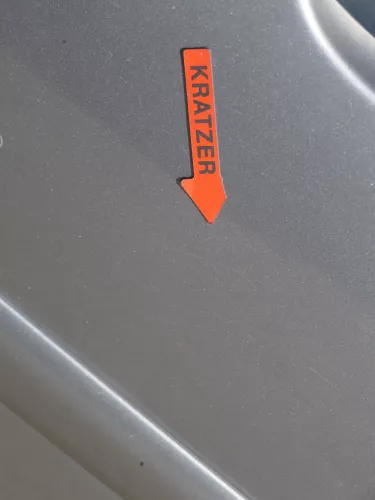 Golf 5 V 1K Tür Türblatt vorne rechts Beifahrertür 4/5-Türer grau LA7T +Rahmen (184449)