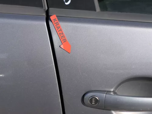 Golf 5 V 1K Tür Türblatt vorne rechts Beifahrertür 4/5-Türer grau LA7T +Rahmen (184449)