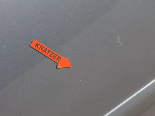 Golf 5 V 1K Tür Türrahmen hinten rechts 4/5-Türer grau LA7T -ohneAnbautei (184450)