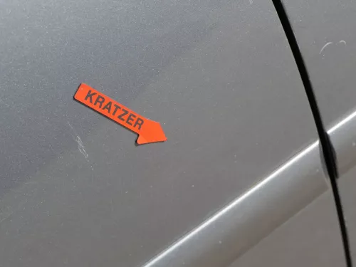 Golf 5 V 1K Tür Türrahmen hinten rechts 4/5-Türer grau LA7T -ohneAnbautei (184450)