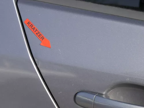 Golf 5 V 1K Tür Türrahmen hinten rechts 4/5-Türer grau LA7T -ohneAnbautei (184450)