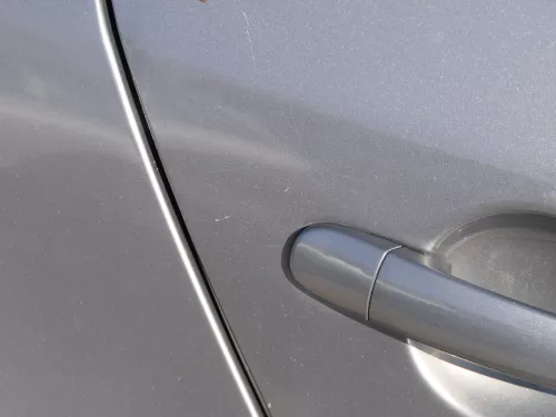 Golf 5 V 1K Tür Türrahmen hinten rechts 4/5-Türer grau LA7T -ohneAnbautei (184450)