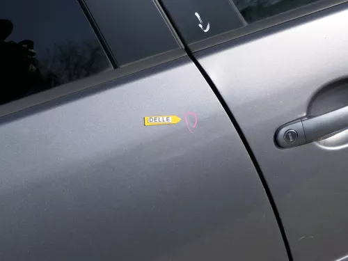 Golf 5 V 1K Tür Türrahmen hinten rechts 4/5-Türer grau LA7T -ohneAnbautei (184450)