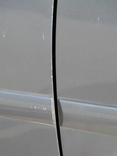 Golf 5 V 1K Tür Türblatt vorne links Fahrertür 4/5-Türer grau LA7T + Rahmen (184452)