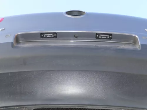 VW Golf 5 1K Limousine Stoßstange hinten Heckstoßstange grau LA7T (184454)