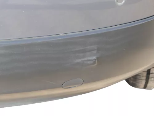 VW Golf 5 1K Limousine Stoßstange hinten Heckstoßstange grau LA7T (184454)