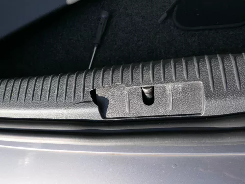 VW Golf 5 1K Limousine Stoßstange hinten Heckstoßstange grau LA7T (184454)