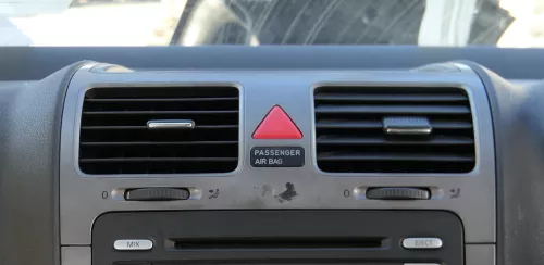 VW Golf 5 V Lüftungsdüse Düse Lüftung Blende edelstahl V80 Dekor silber (184462)