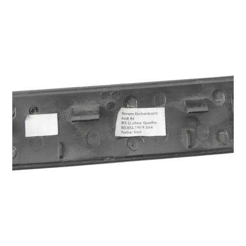 A4 B6 8E vorne Dekor Leisten Abdeckung schwarz soul 8E1853190R rechts (184491)