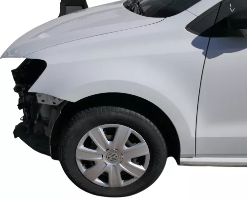 VW Polo 6R 6C Kotflügel vorne links weiß LB9A