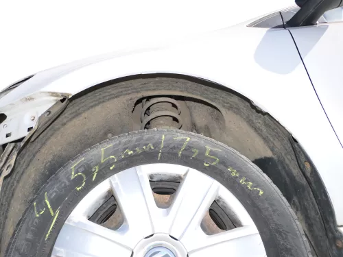 VW Polo 6R 6C Kotflügel vorne links weiß LB9A (184496)