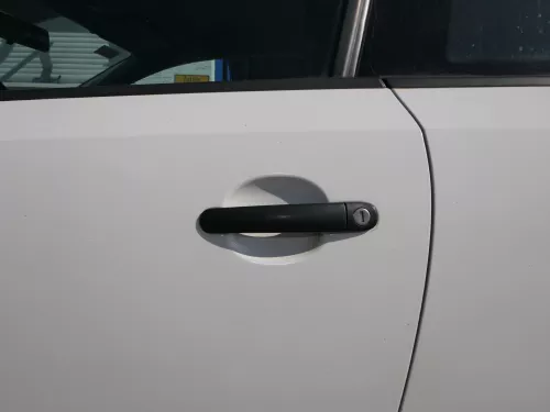 Polo 6R 6C Tür vorne links Fahrertür 2/3-Türer weiß LB9A -ohne Anbauteile (184497)