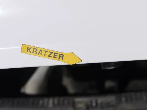 Polo 6R 6C Heckklappe Kofferraumklappe Klappe Scheibe weiß LB9A OHNEAnbauteil (184498)