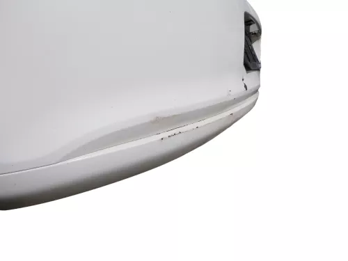 VW Polo 6R Stoßstange Heckstoßstange hinten weiß LB9A   -  MÄNGEL  BILDER ! (184501)