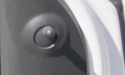 Polo 6R 6C mechanisch manuell Spiegel Außenspiegel links außen schwarz  MÄNGEL (184503)