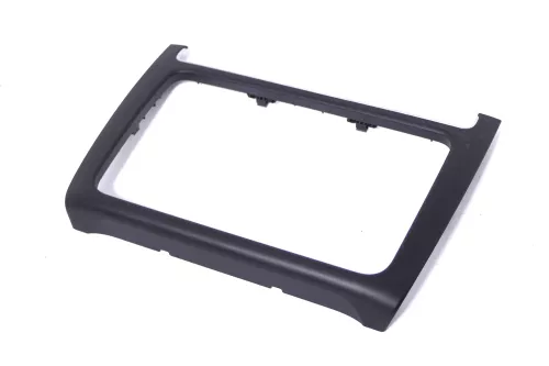 VW Polo 6R Mittelkonsole Verkleidung um Radio / Navi schwarz Blende