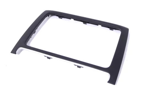 VW Polo 6R Mittelkonsole Verkleidung um Radio / Navi schwarz Blende (184510)