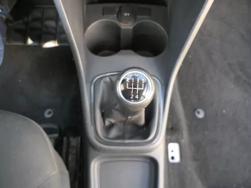 VW Polo 6R 6C Schaltknauf Schaltsack Schaltung Schaltknüppel Leder schwarz (184511)