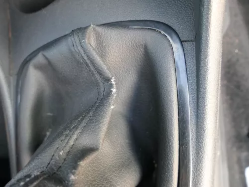 VW Polo 6R 6C Schaltknauf Schaltsack Schaltung Schaltknüppel Leder schwarz (184511)