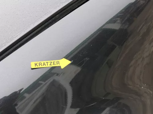 VW Golf 4 1J Kotflügel vorne rechts schwarz LC9Z (184565)