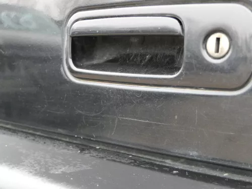 Polo 6N Golf 4 6N2 Lupo Griff Heckkklappe Heckklappengriff schwarz LC9Z Öffner