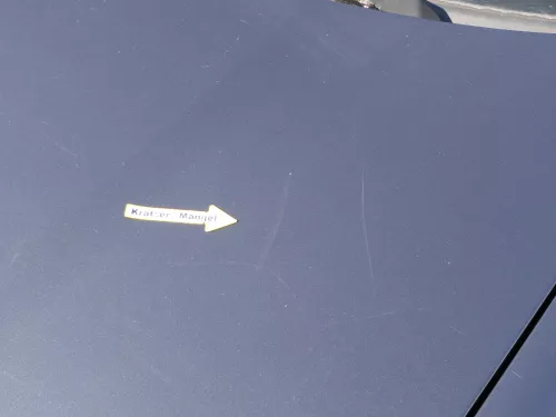 VW Bora Motorhaube Haube Klappe vorne grau LV7V (184584)