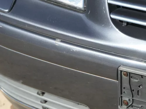 VW Bora Stoßstange vorne Frontstoßstange Stoßfänger vorn grau LC7V SWR (184585)