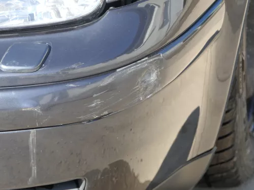 VW Bora Stoßstange vorne Frontstoßstange Stoßfänger vorn grau LC7V SWR (184585)