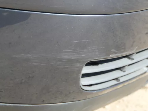 VW Bora Stoßstange vorne Frontstoßstange Stoßfänger vorn grau LC7V SWR (184585)