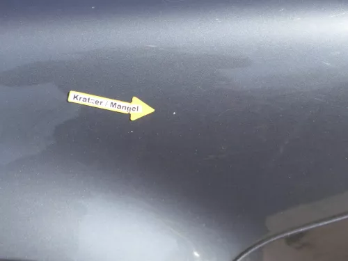 VW Bora Kotflügel vorne rechts original - grau LC7V 1J5821022 (184588)