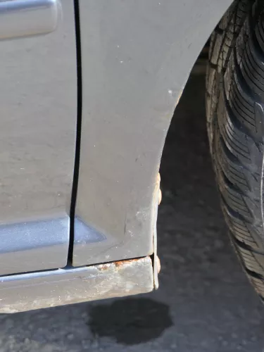 VW Bora Kotflügel vorne rechts original - grau LC7V 1J5821022 (184588)