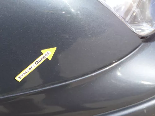 VW Bora Kotflügel vorne rechts original - grau LC7V 1J5821022 (184588)